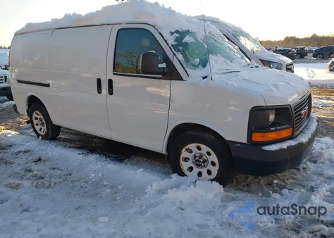 2011 GMC Savana 1500 Work Van z USA, uszkodzony, nr VIN 1GTS8AF45B1186746